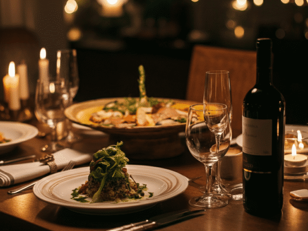 Slik lager du restaurantopplevelsen hjemme meny stemning teknikker servering featured