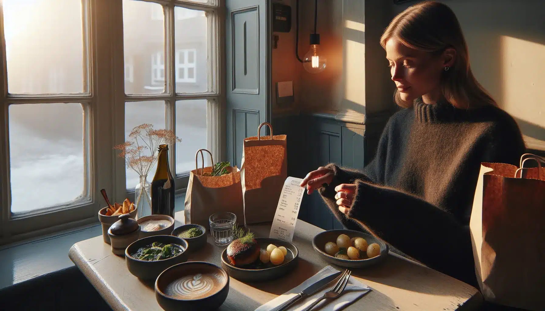 Hvordan spare penger p&aring; restaurantbes&oslash;k &ndash; illustrasjon 2